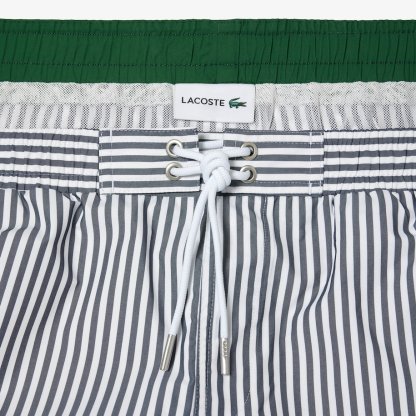 SHORT DE BAIN À RAYURES