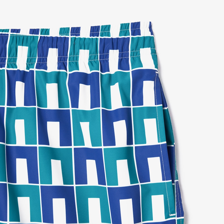 SHORT DE BAIN MI-LONG AVEC IMPRIMÉ ROBERT GEORGE