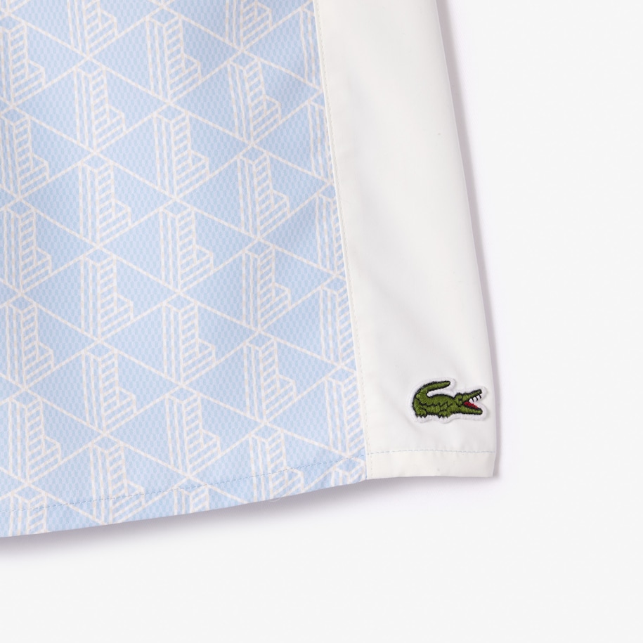 SHORT DE BAIN MI-LONG IMPRIMÉ MONOGRAMME