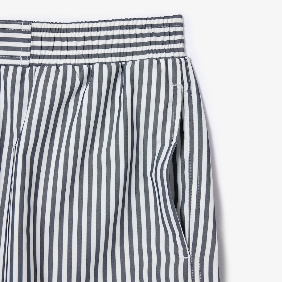 SHORT DE BAIN À RAYURES