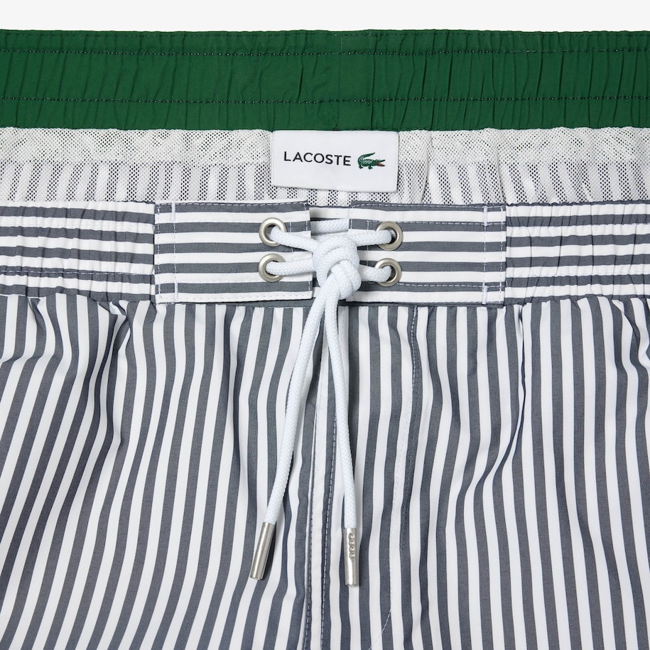 SHORT DE BAIN À RAYURES