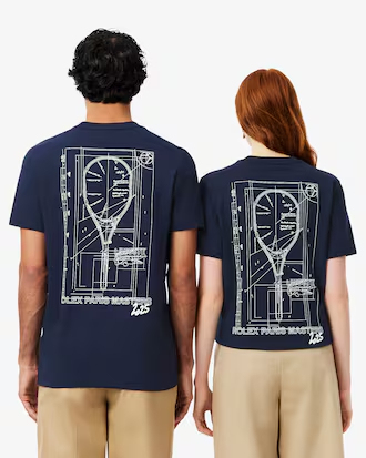Unisex Rolex Paris Masters Edition Printed T-Shirt