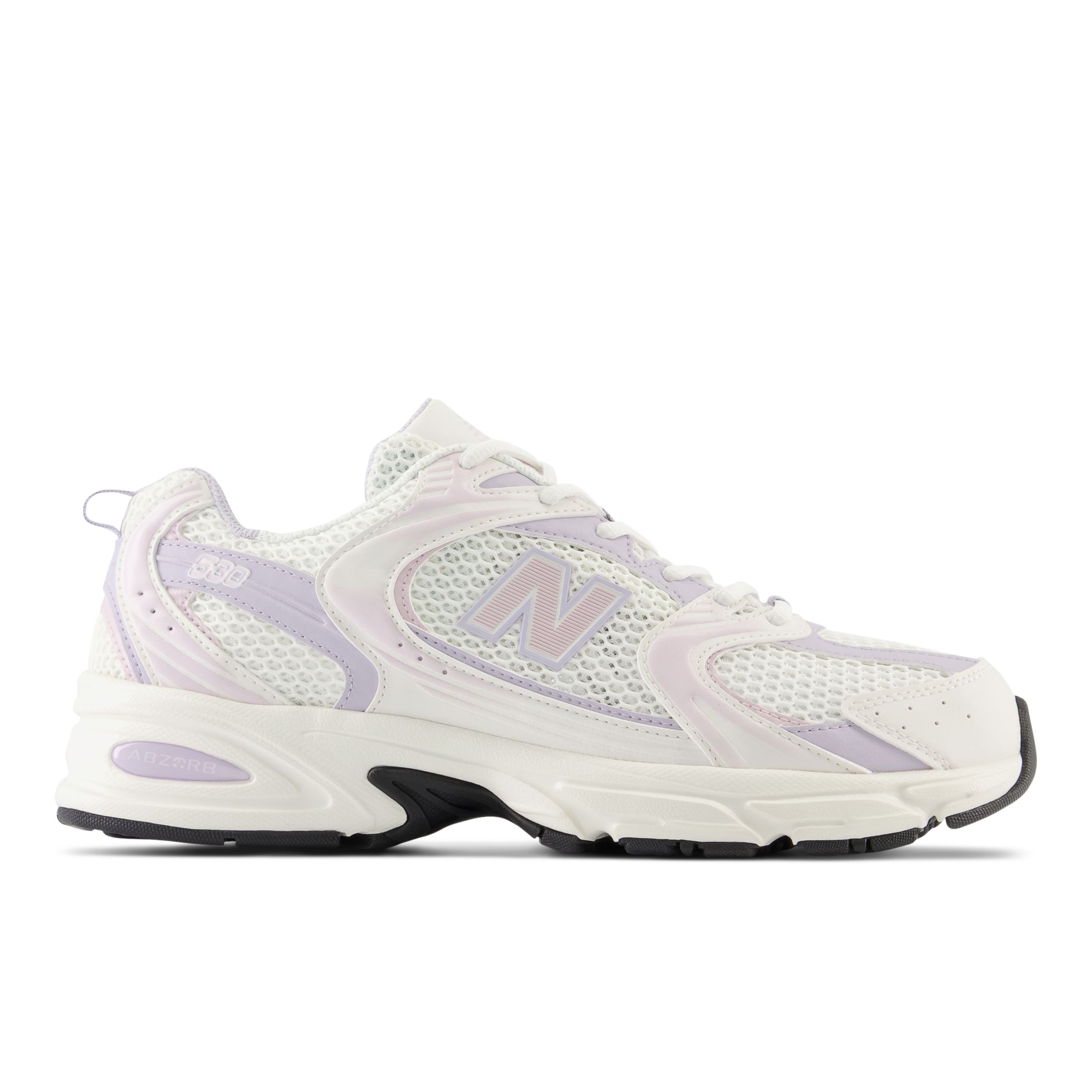 New Balanthece 530 - Sea Salt with December Sky and Gray Violet