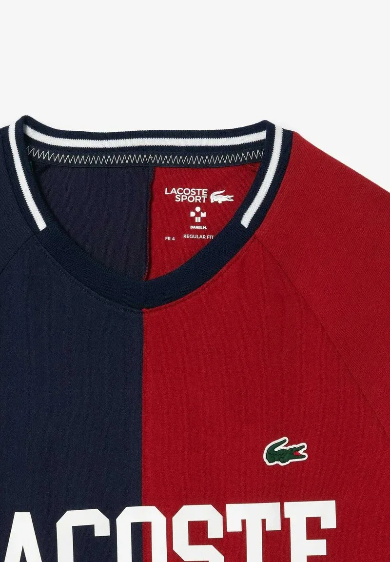 MEDVEDEV - T-shirt de sport - bleu marine bordeaux isv