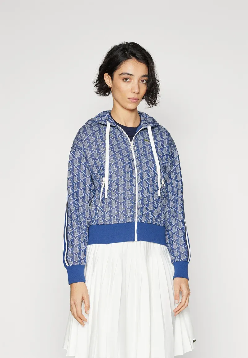 Sweat zippé - methylene/flour