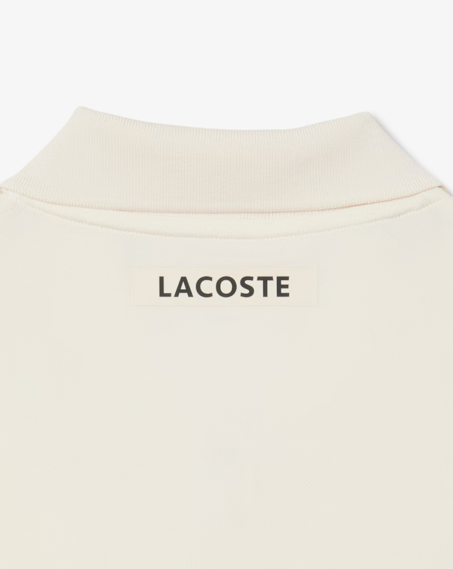 Ultra Dry Printed Slim Fit Tennis Polo - Cream