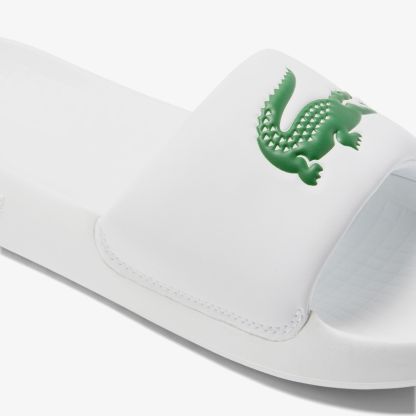 CLAQUETTES CROCO 1.0 HOMME LACOSTE EN SYNTHÉTIQUE