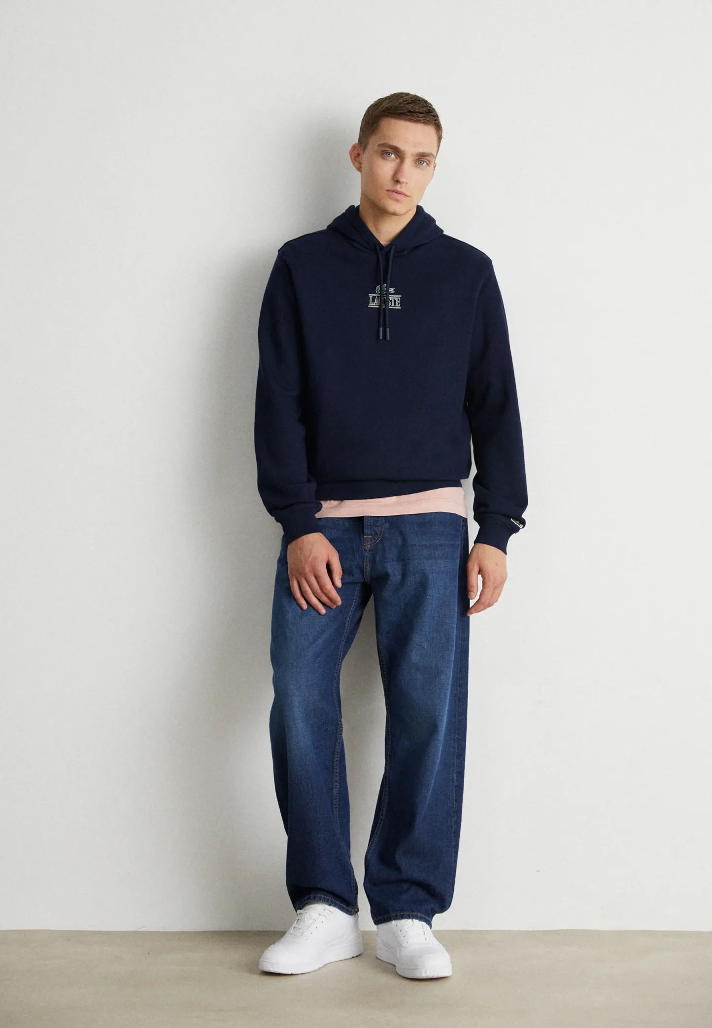 SUBTLE LOGO UNISEX - Sweat à capuche - navy blue