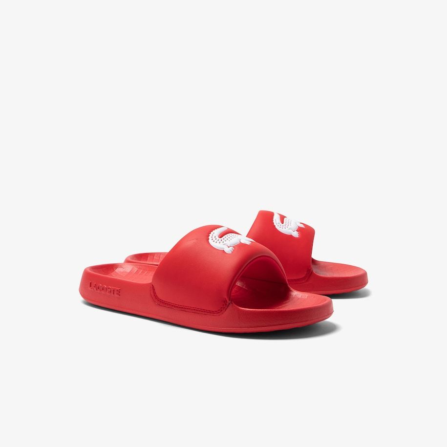 CLAQUETTES CROCO 1.0 HOMME LACOSTE EN SYNTHÉTIQUE