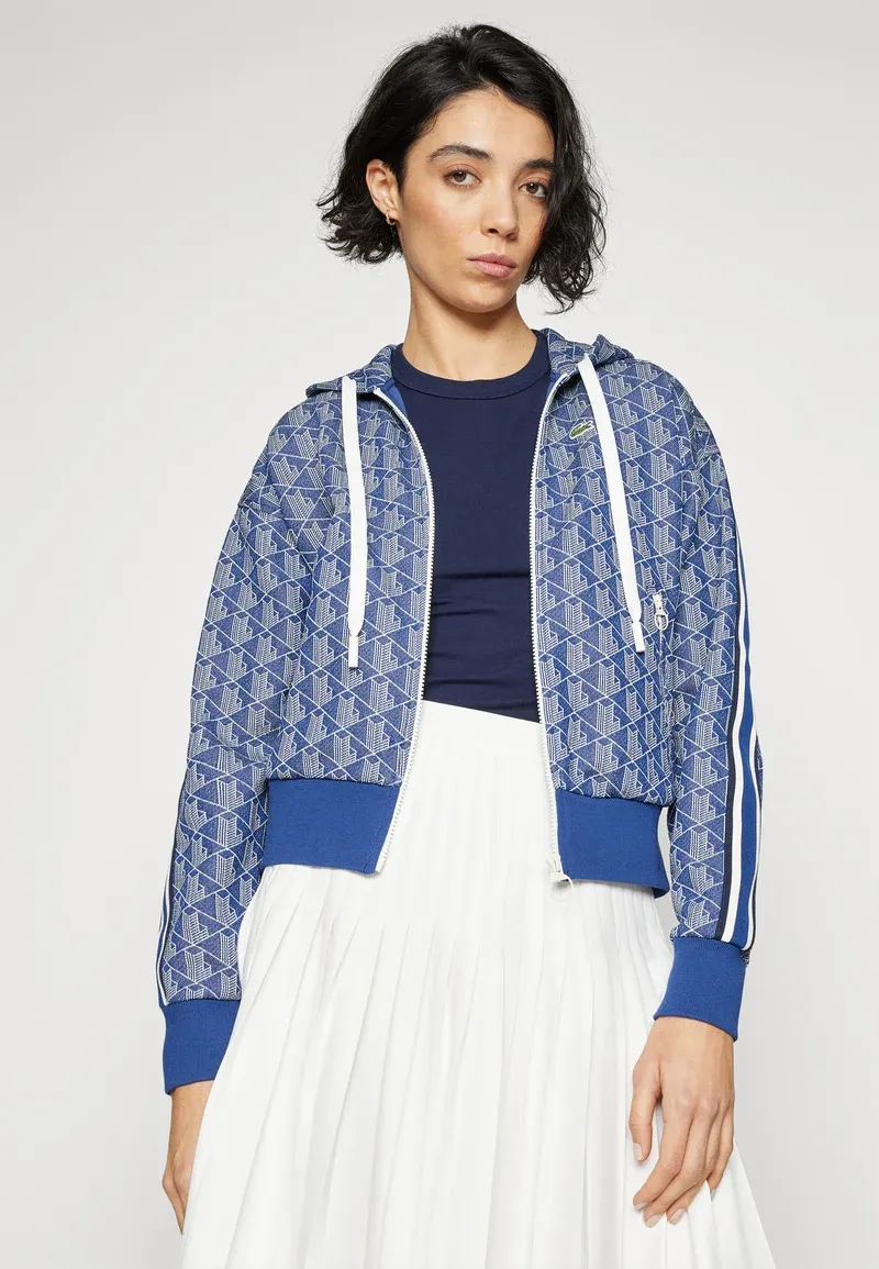 Sweat zippé - methylene/flour