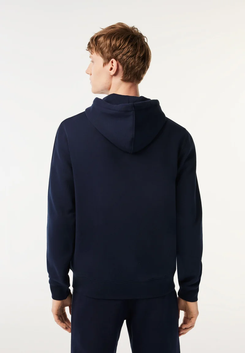 TAPERED - Sweat zippé - bleu marine