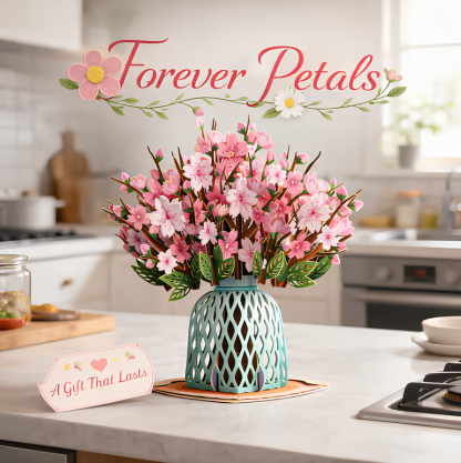 🎁Last Day 49% OFF🌹 Pop Up Flower Bouquet Valentine’s Day card