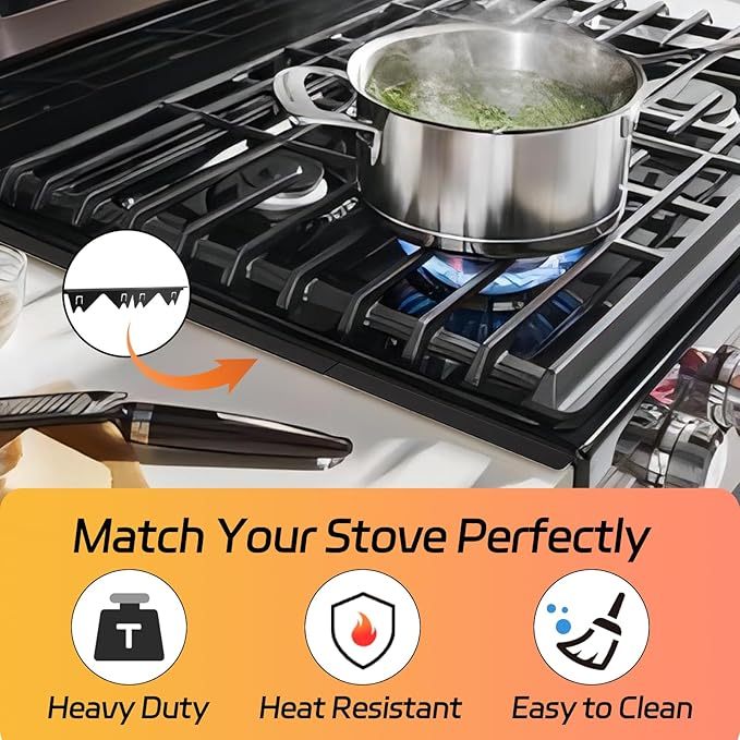 🔥LAST DAY 49% OFF - 🎁Retractable Stainless Steel Stove Gap Covers
