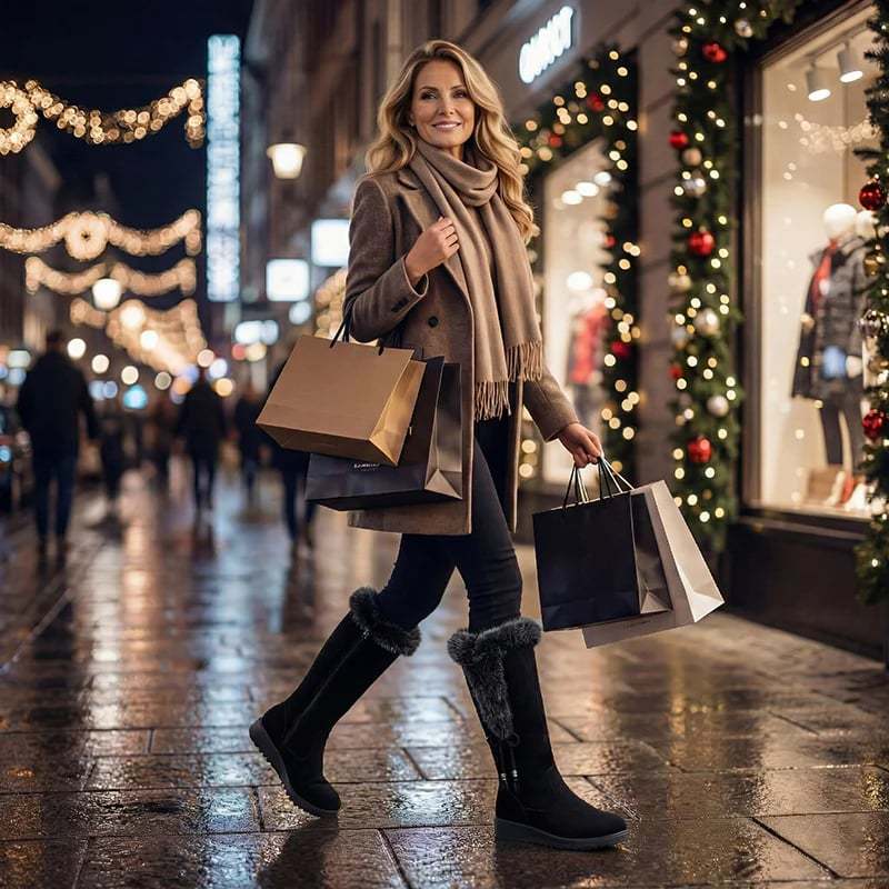 🌸 Limited time offer 🎄 Women's warm, non-slip, durable boots ❄️