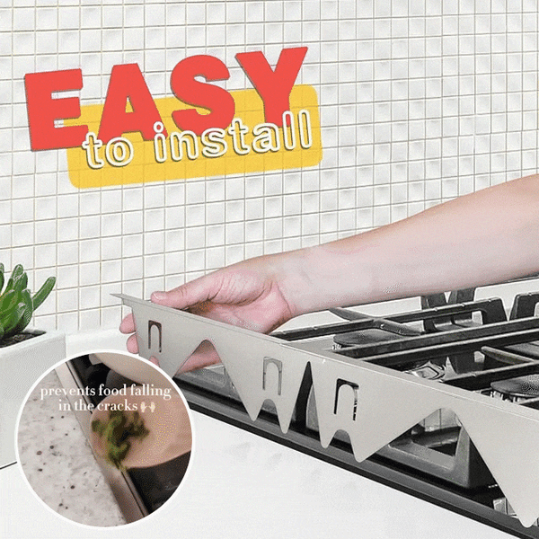 🔥LAST DAY 49% OFF - 🎁Retractable Stainless Steel Stove Gap Covers