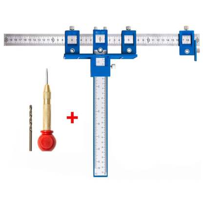 💥LAST DAY SALE 49% OFF - Woodworking Punch Locator Drill Guide