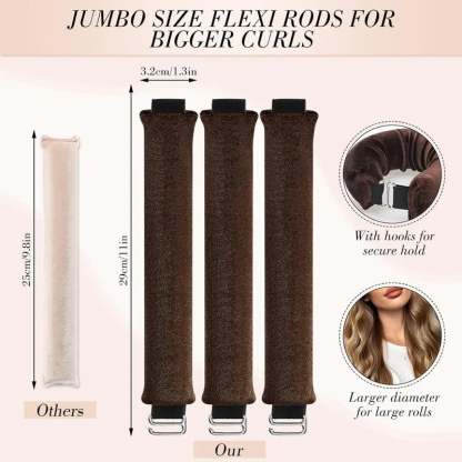 👩‍🦰No-Heat Curling Set – Sleep & Style for Perfect Curls🛌