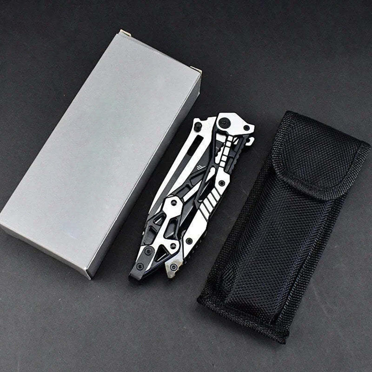 💥2026 Hot Sale 50% OFF 💥Mechanical Armor Magic Folding Knife - GS32