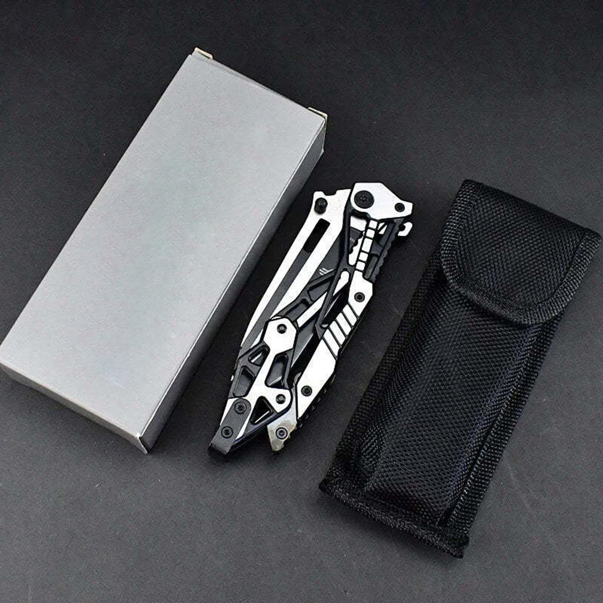 💥2026 Hot Sale 50% OFF 💥Mechanical Armor Magic Folding Knife - GS32