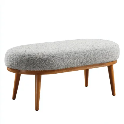 Panca da ingresso-legno-tessuto-110x45x48 cm-grigio-moderno-Nestleia