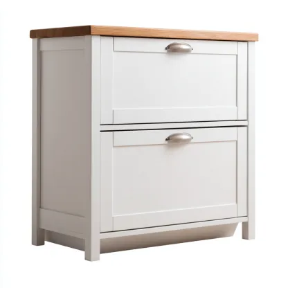 Scarpiera-legno-MDF-72x30x85 cm-bianco-miele-moderno-Nestleia