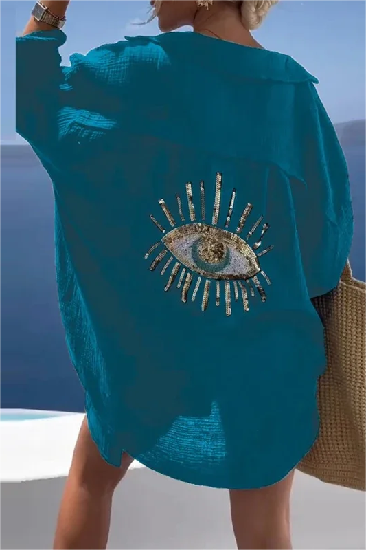 Beach Eyes Light Shirt