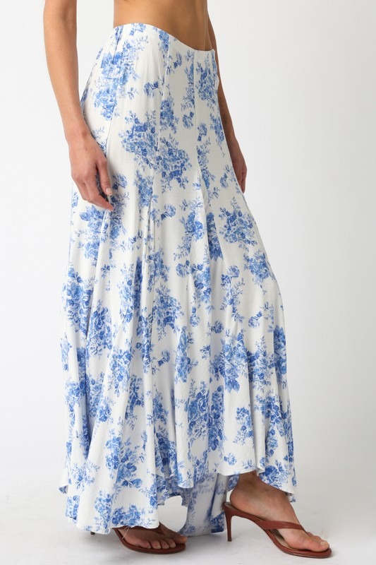 Floral Maxi Skirt