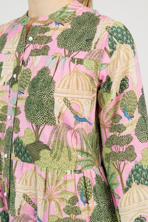 The Boho Maxi, Vibrant Peacock