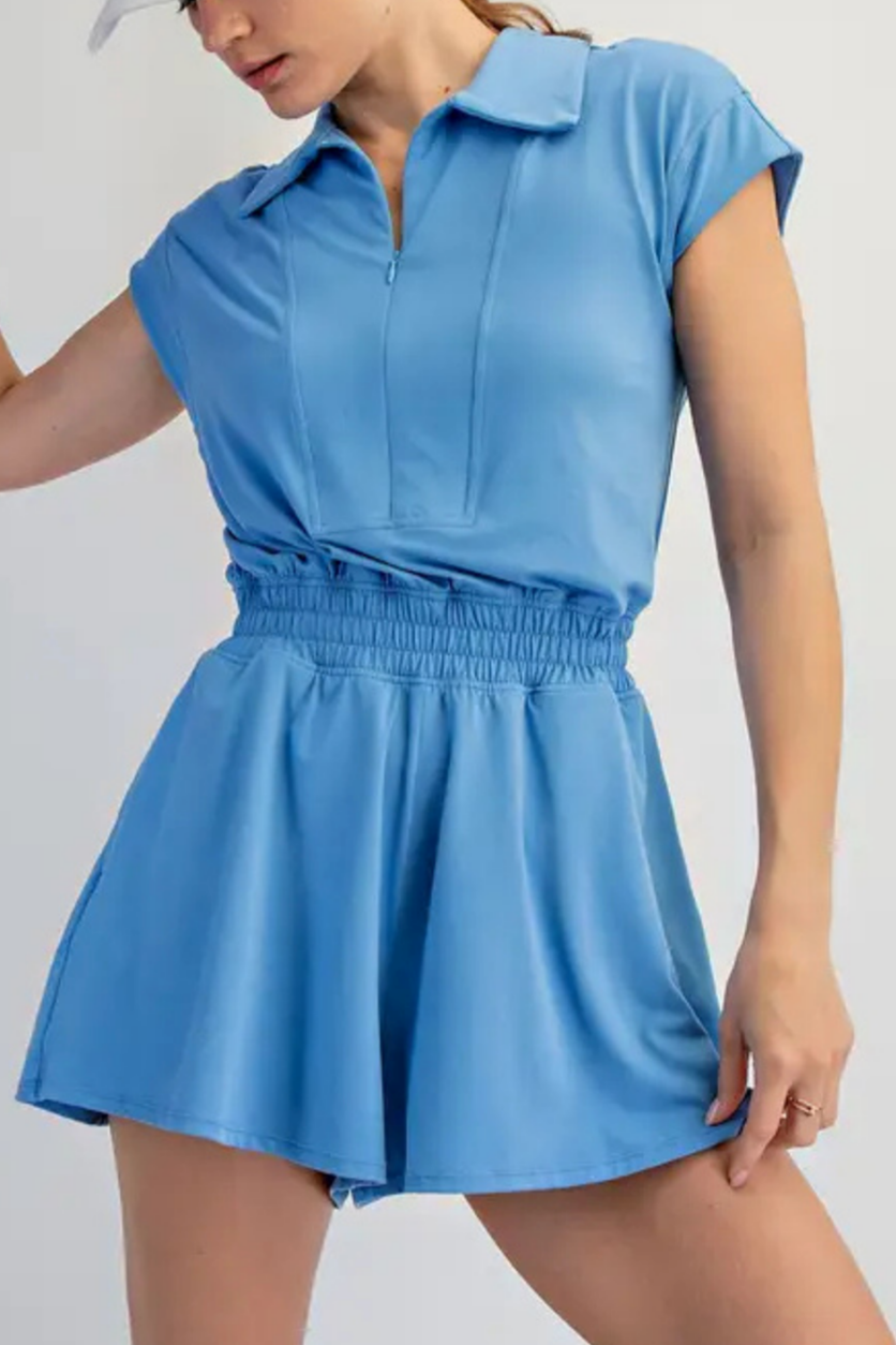 Butter Soft Collar Romper