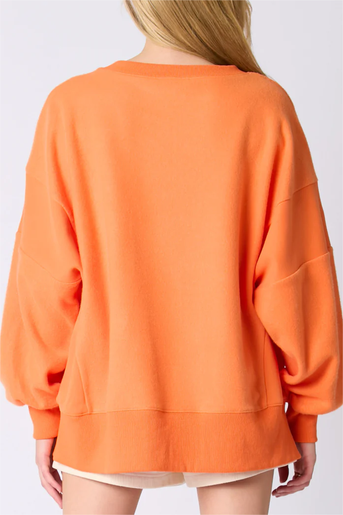 Sequin Ghost Pullover