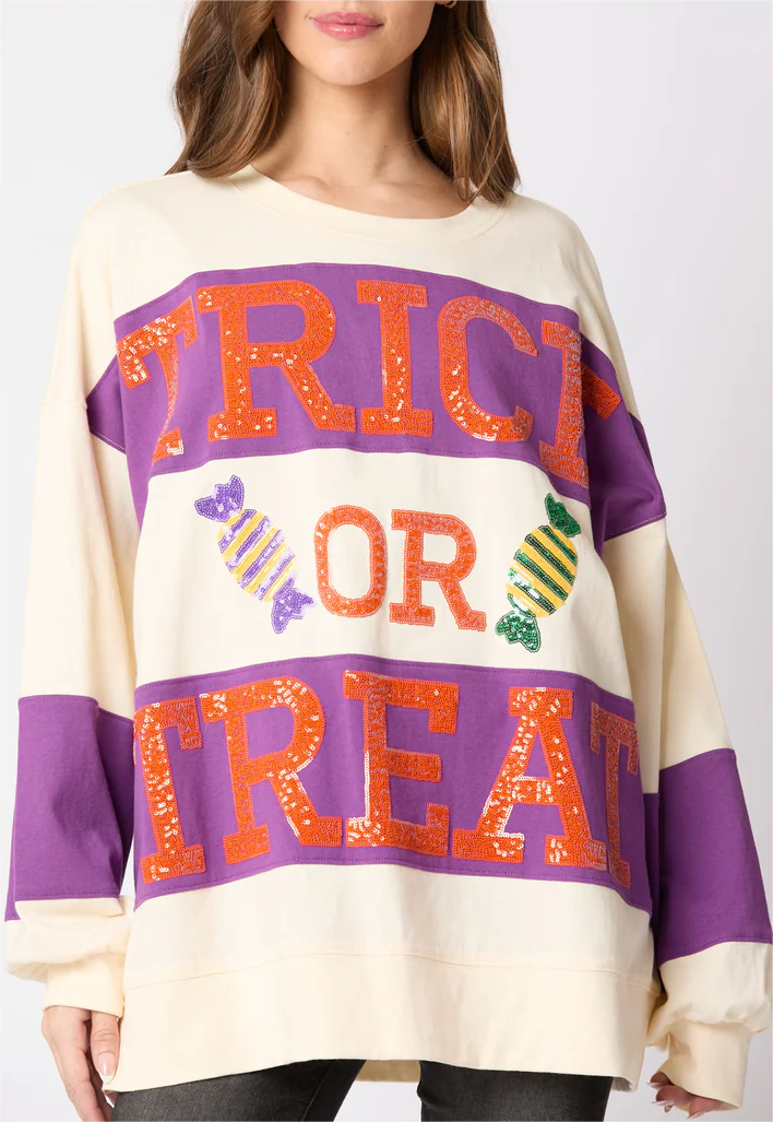 Trick or Treat Oversized Top