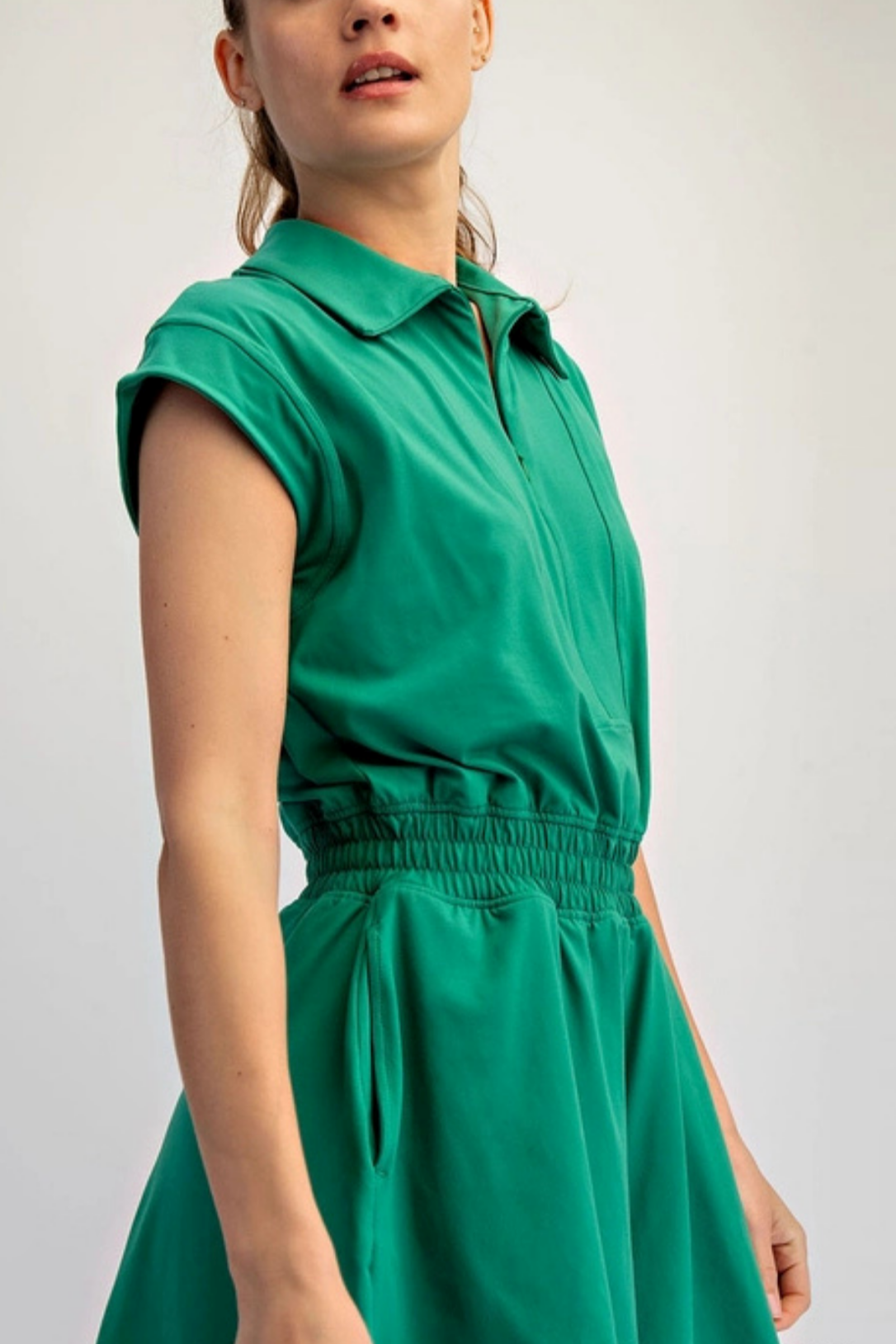 Butter Soft Collar Romper