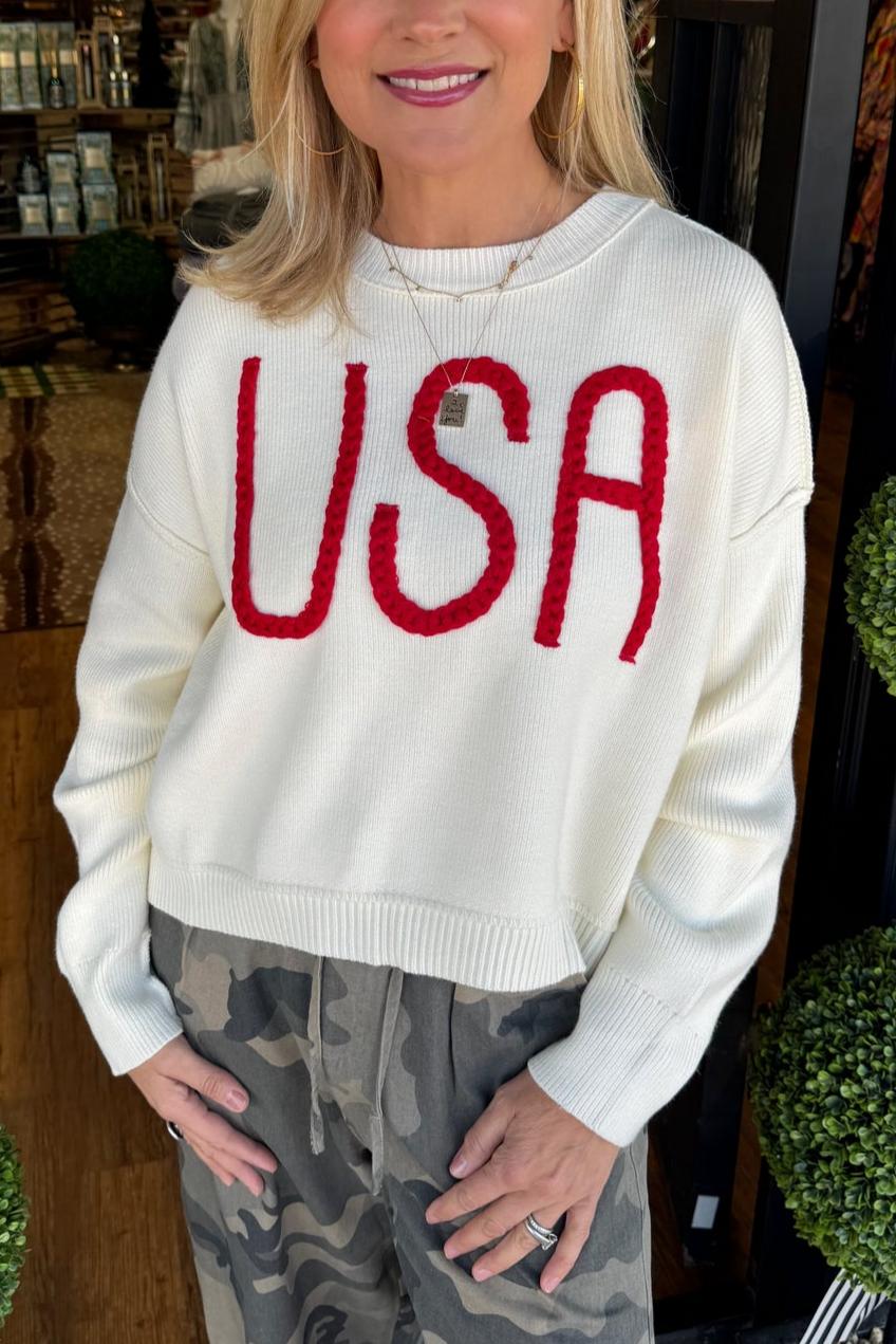   Letter Casual Sweater