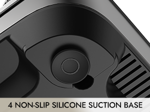 4 NON-SLIP SILICONE SUCTION BASE