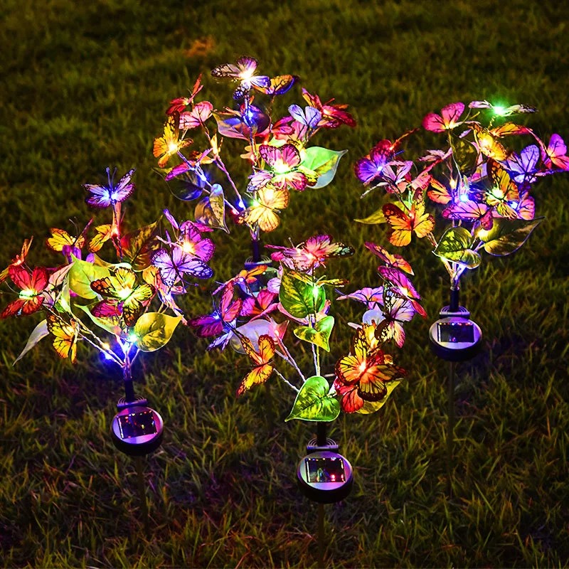 🦋💡Solar Outdoor Butterfly Lights