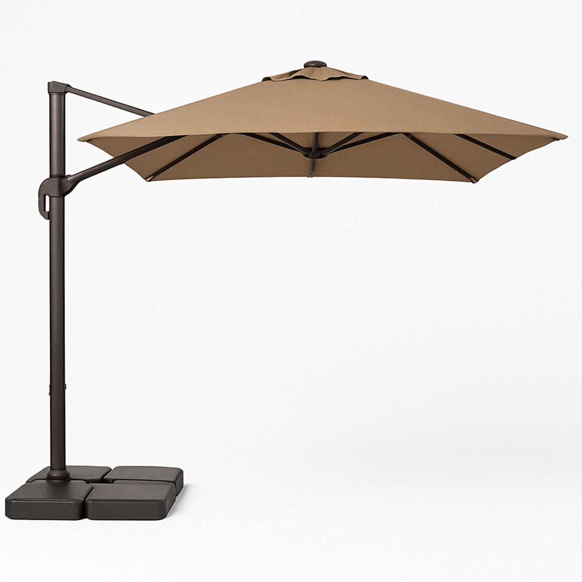 Outdoor Cantilever Umbrella Polyester Aluminium Octagonal Sand 300cm-Xaliveron