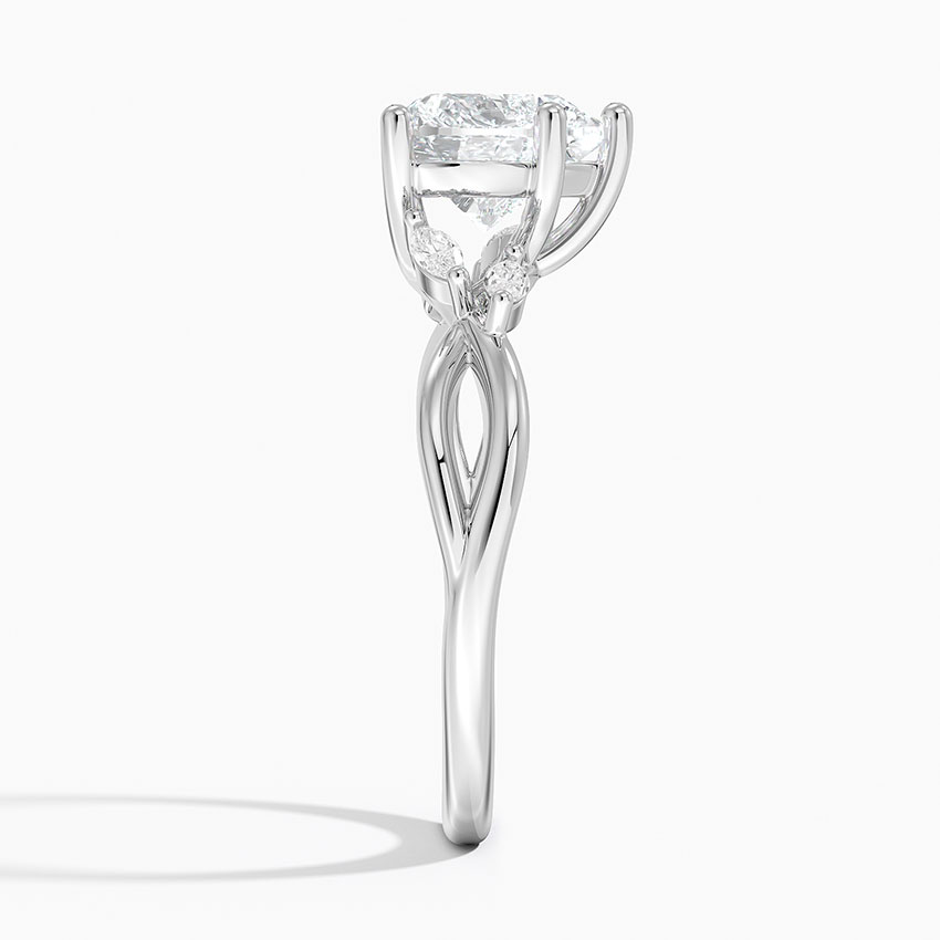 Bloom—Still Light Ring | Heart Diamond in Willow