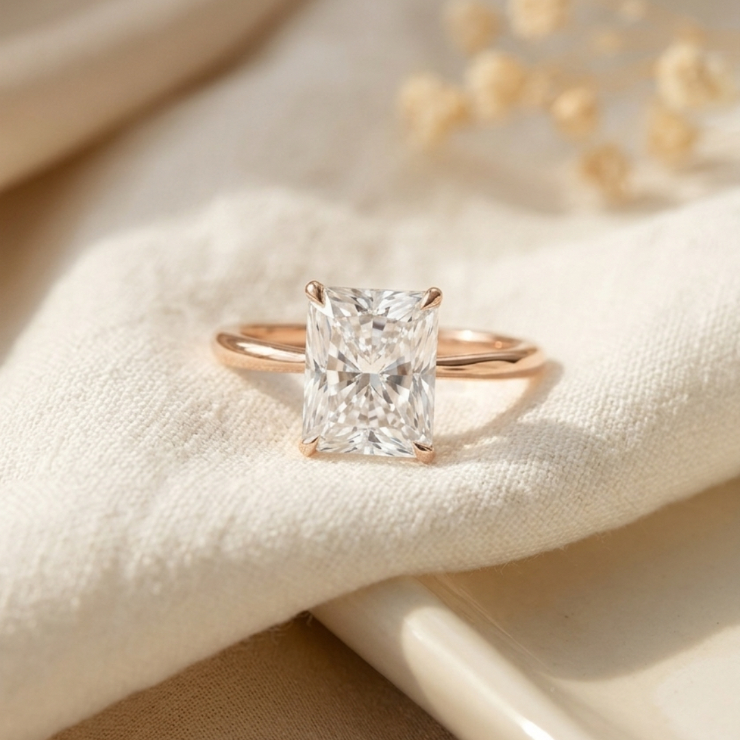 Radiate—Adorn Ring | Solitaire Radiant Diamond