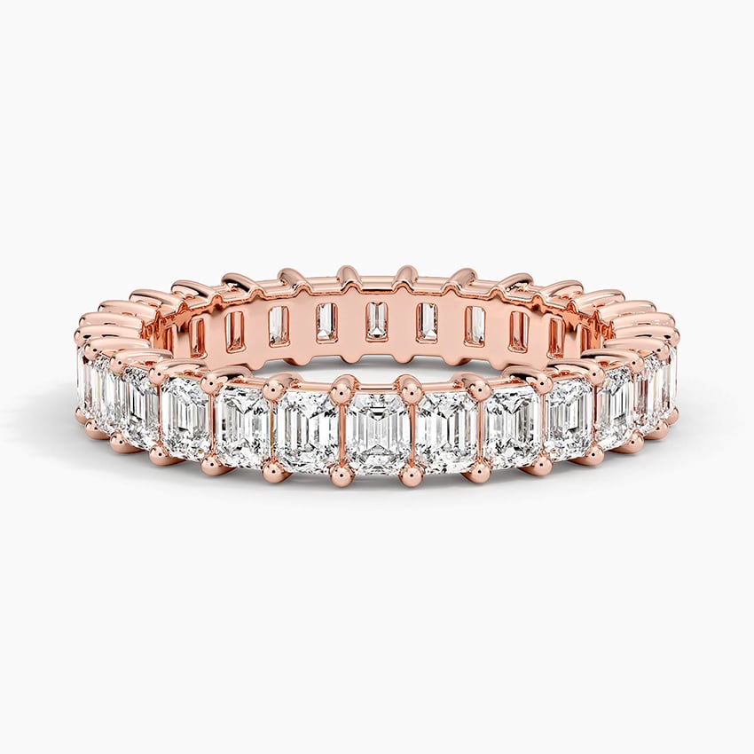 Milestone Band—Adorn Ring | Emerald Diamond Eternity