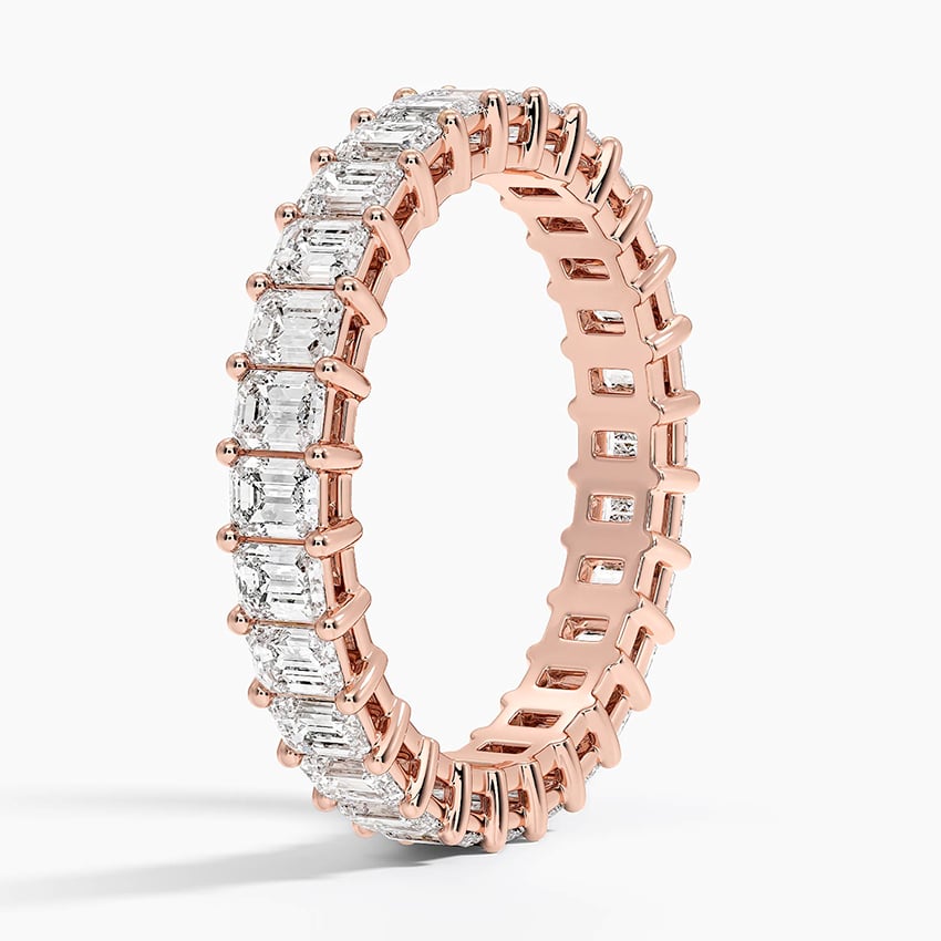 Milestone Band—Adorn Ring | Emerald Diamond Eternity