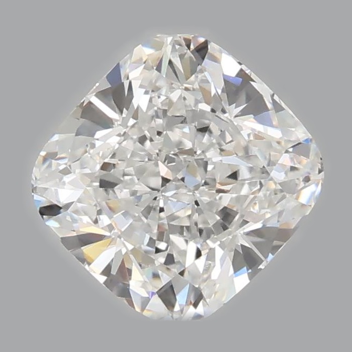 Ascend—Still Light Ring | Cushion-Cut Lab-Grown Diamond | Versailles Half Coverage Pave Ring in 18K White Gold