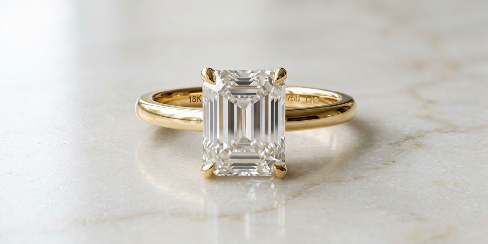 IGI certified emerald lab diamond