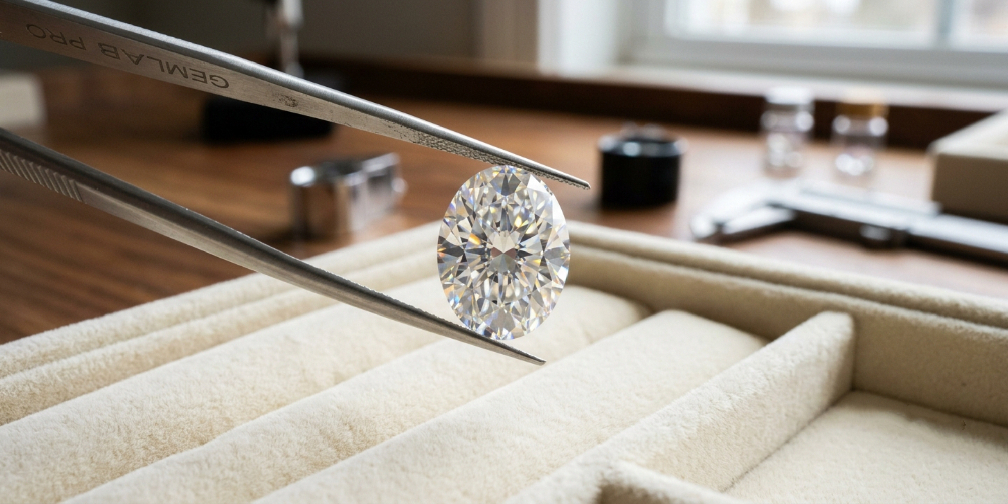 IGI certified oval lab diamond