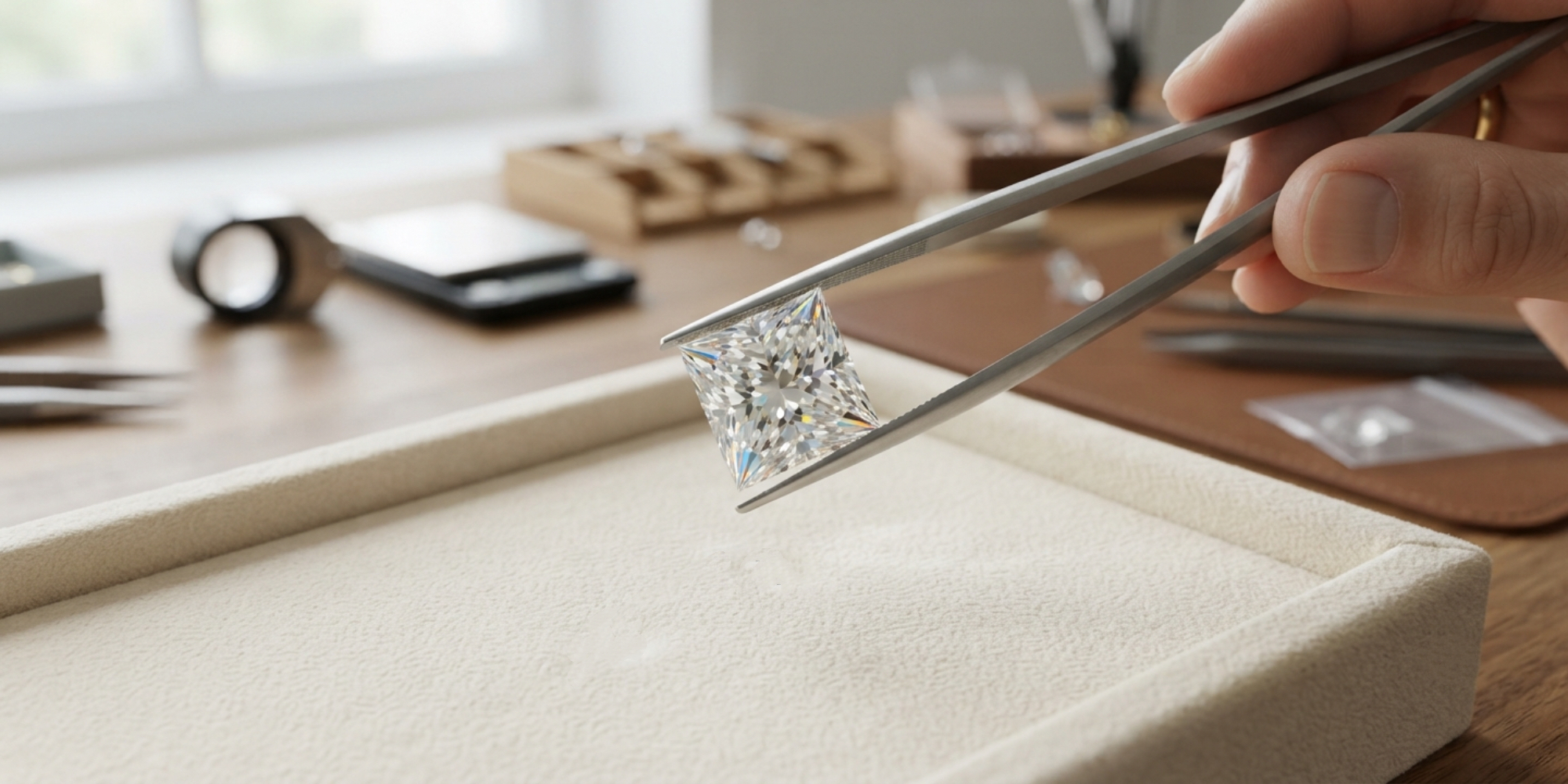 IGI certified princess lab diamond