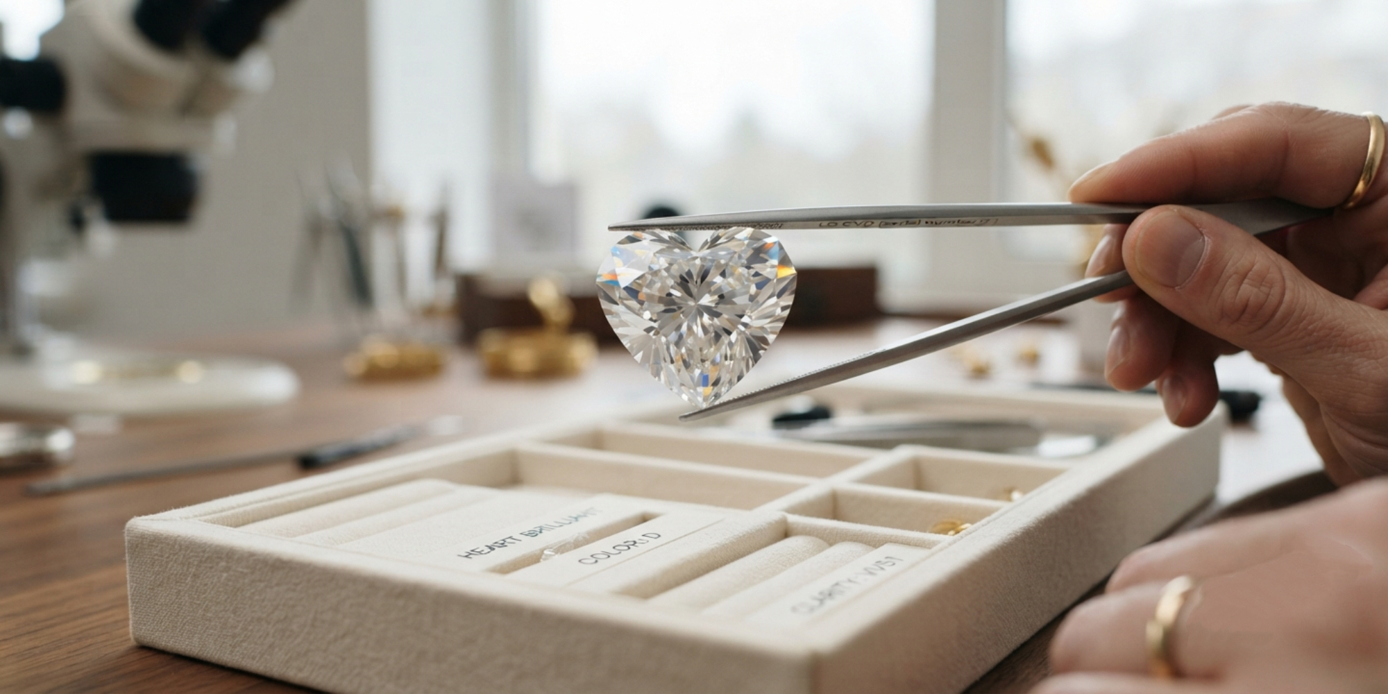 IGI certified heart lab diamond