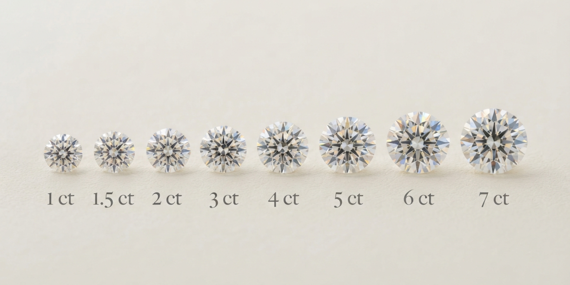 Lab grown diamond carat