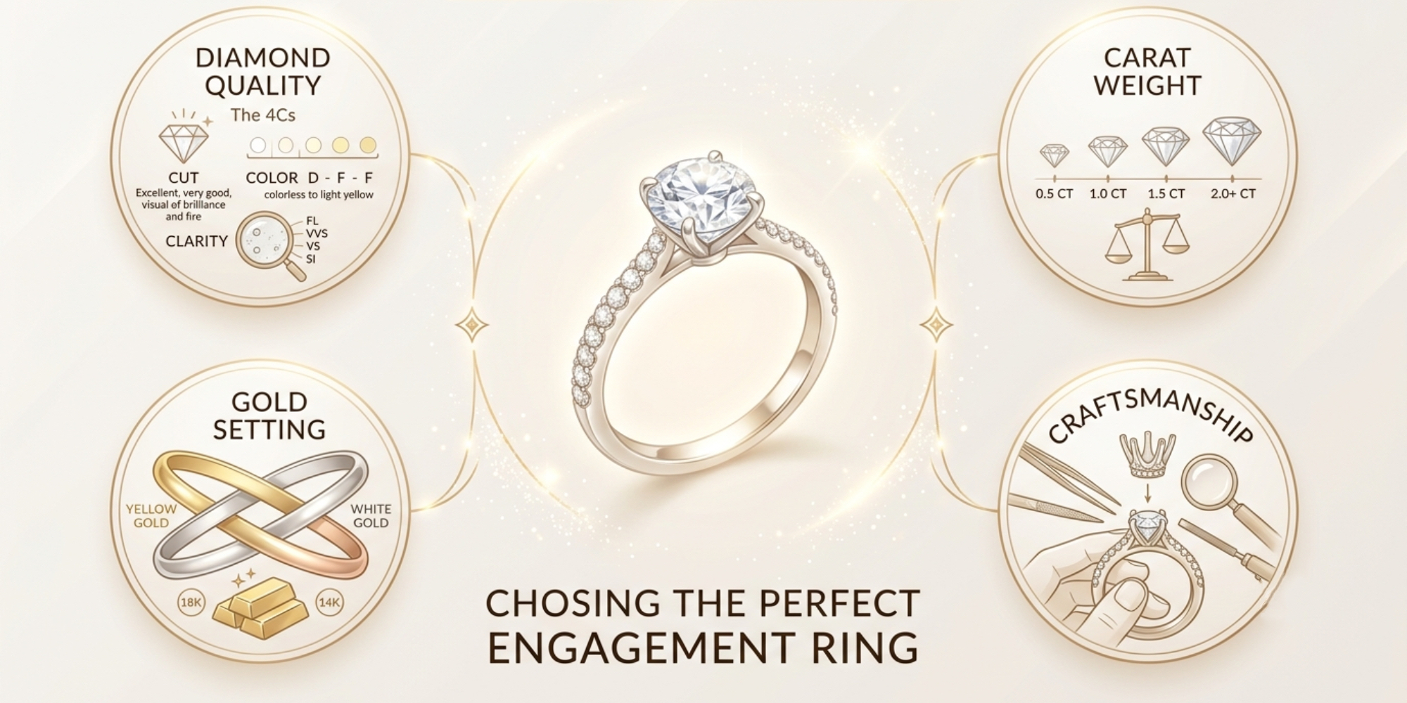 best budget for a lab-grown engagement ring