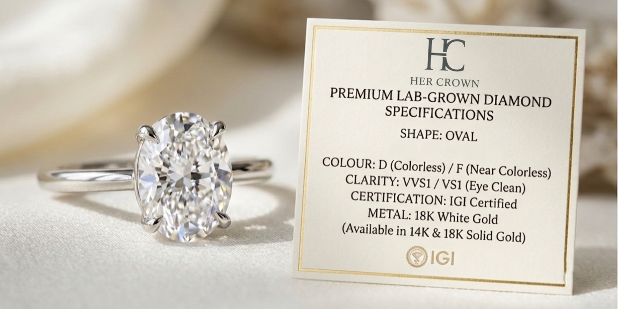 premium lab-grown diamond rings