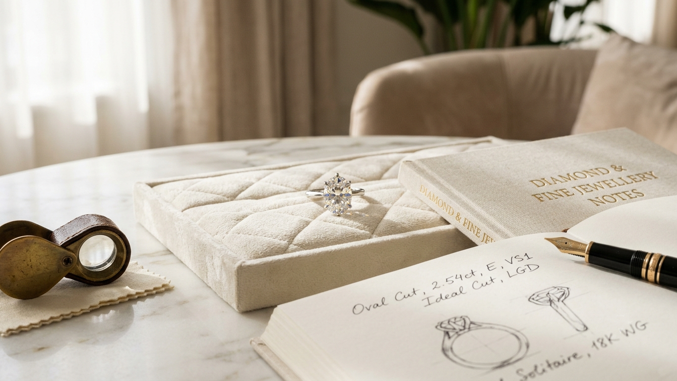 lab-grown diamond engagement ring buying guide