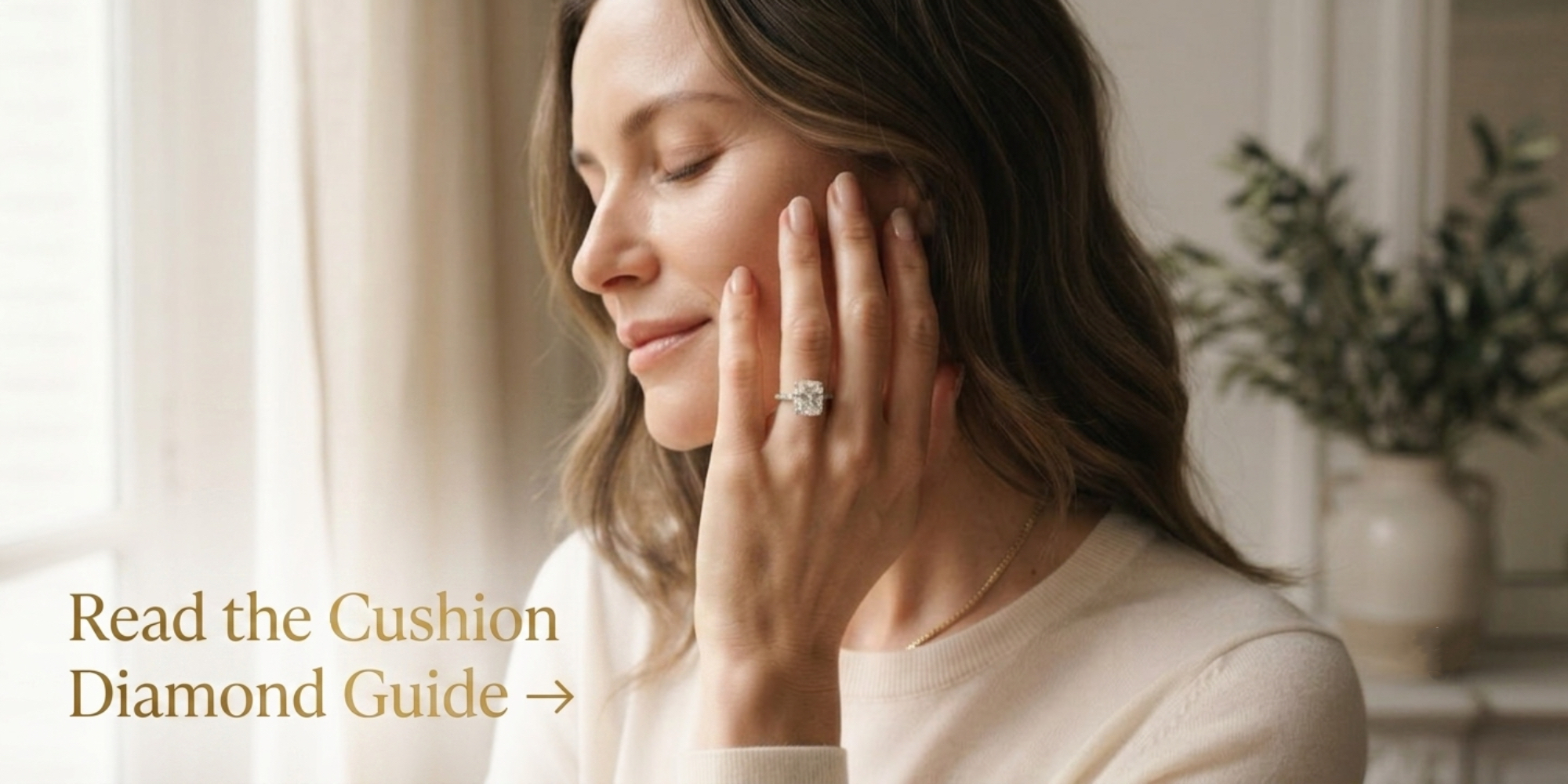 Cushion Diamond Ring